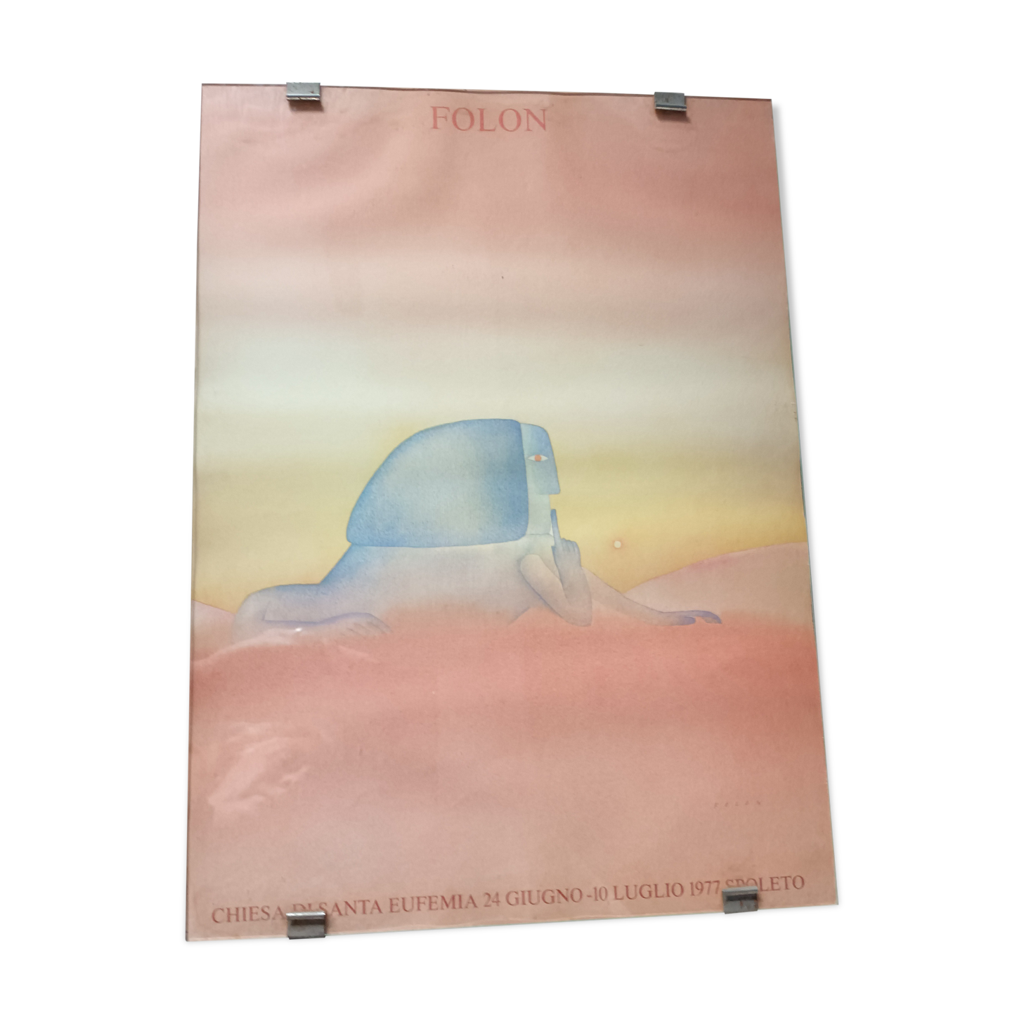 Folon poster 1977