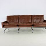 Top design three seater sofa by Poul Kjearholm PK31/3 for EKC