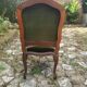 Chaise velours empire