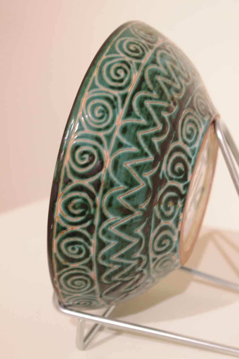 Coupe à décor scarifié de Robert Picault, Vallauris