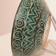 Cup with scarified decoration by Robert Picault, Vallauris