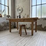 Ancienne table de ferme en chêne
