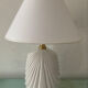Lampe vintage années 70 en céramique émaillée 