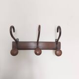 Vintage wooden coat rack