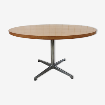 Round table in teak 120cm