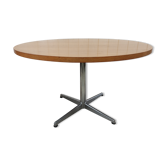 Round table in teak 120cm