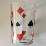 Decorated glasses from the 60s/70s