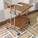 Vintage folding serving trolley from the 80s
