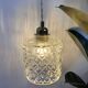 Bubble glass pendant light - Béa model
