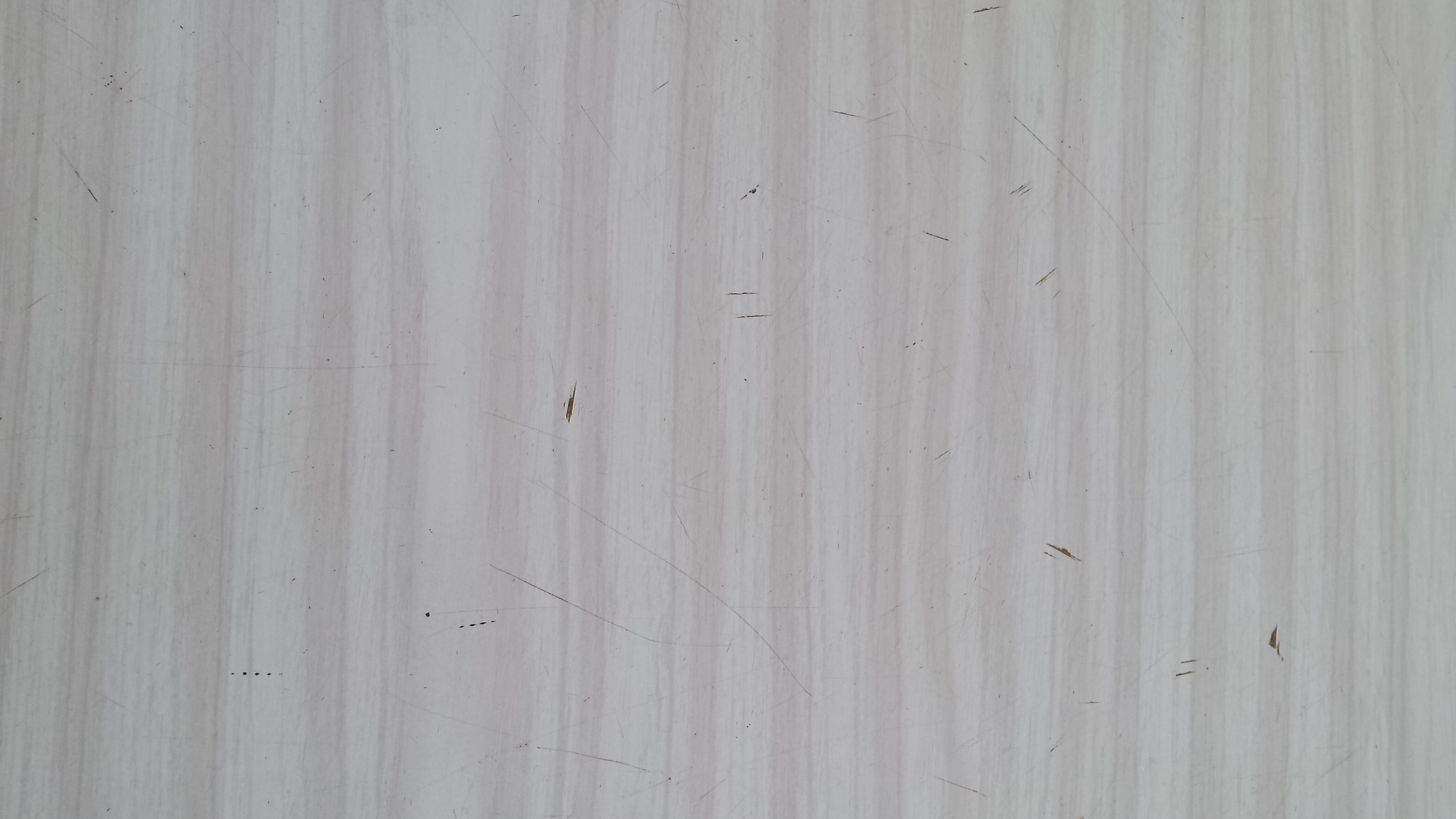 Table and 4 chairs in white formica