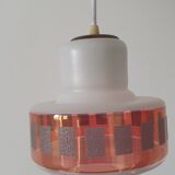 Ceiling lamp in opaline 60s