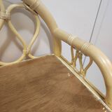Wicker / rattan desk from the 60s / 70s