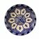 Cobalt blue Moroccan plate