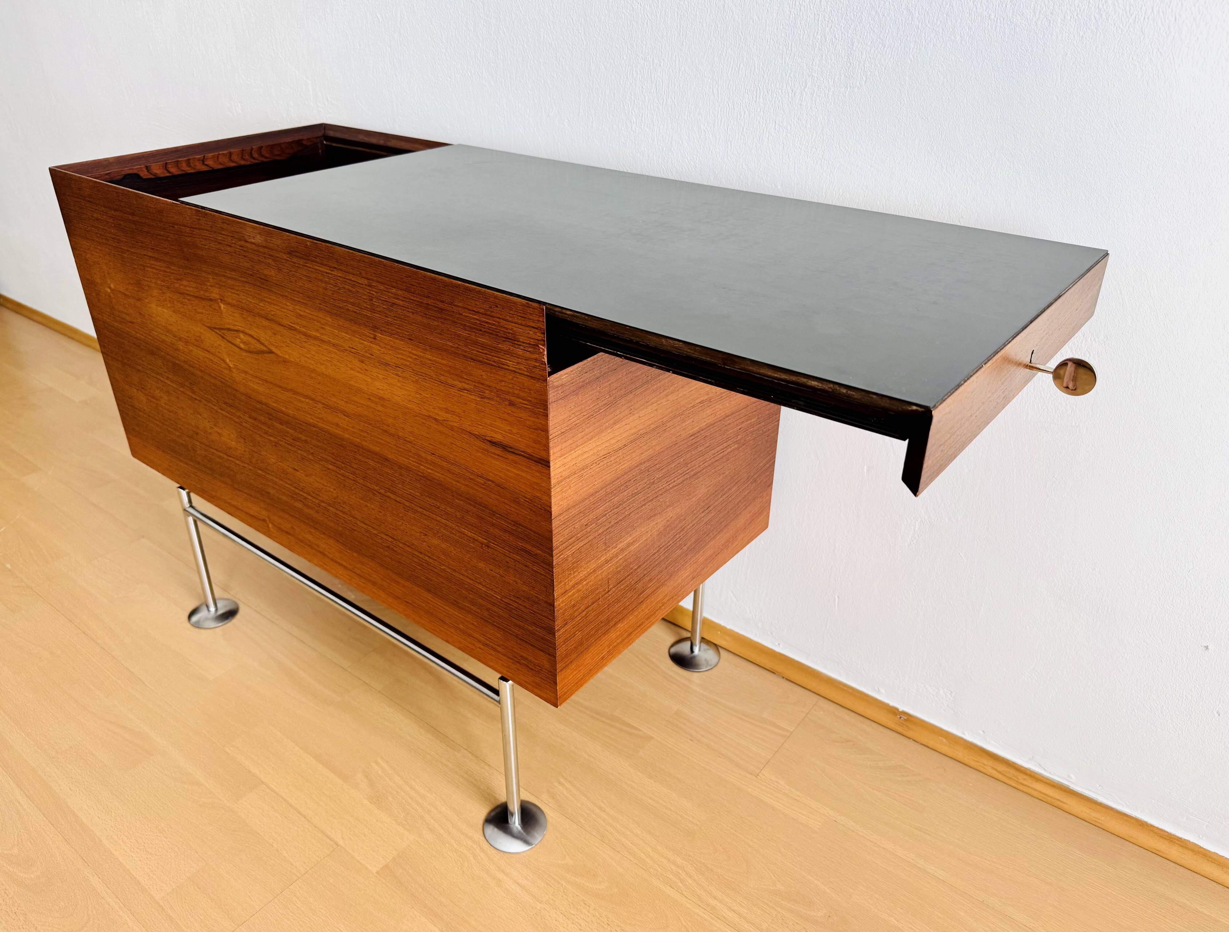 Danish Freestanding Bar Cabinet by Poul Nørreklit