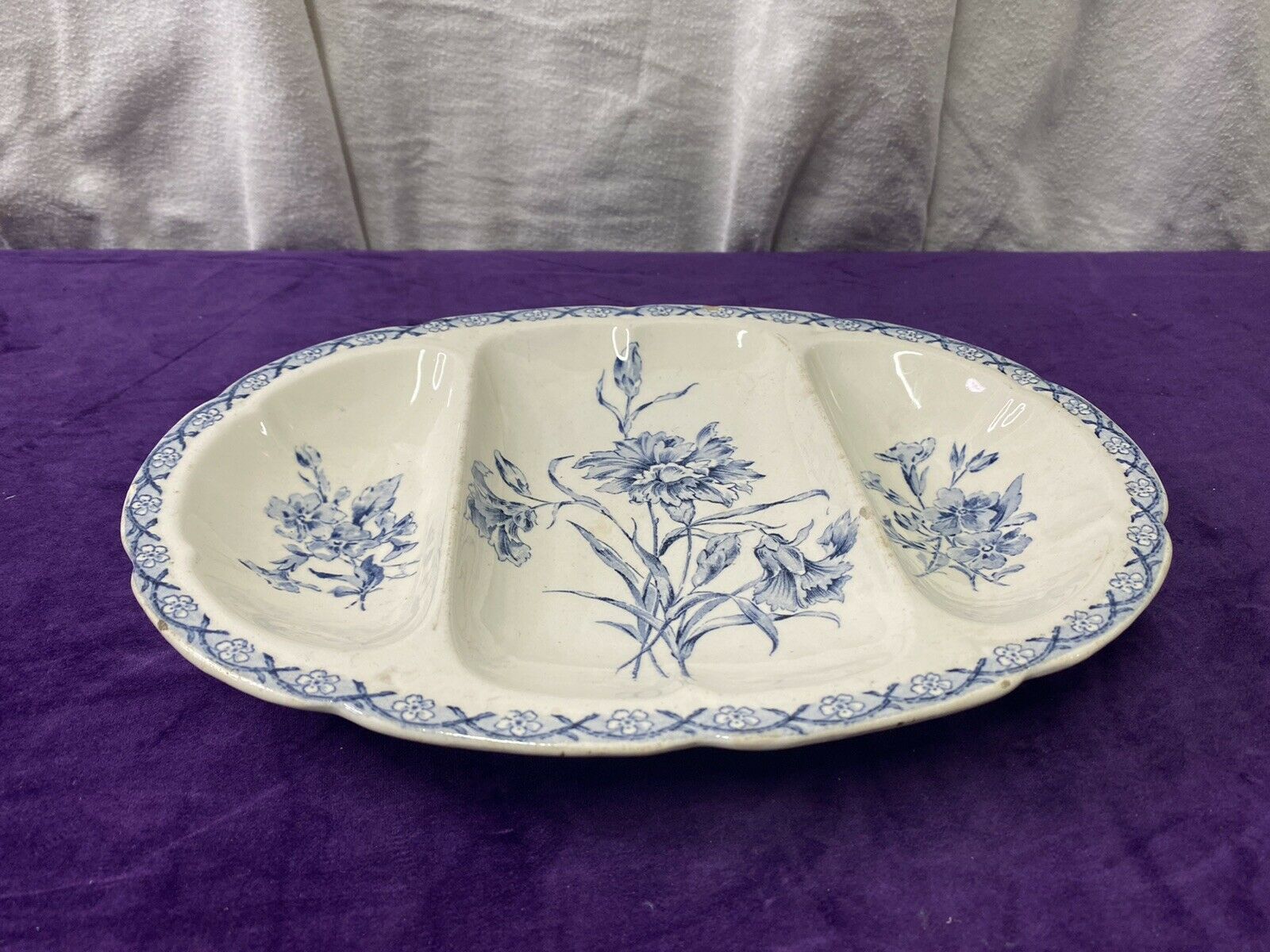 Compartment dish Sarreguemines Pretoria