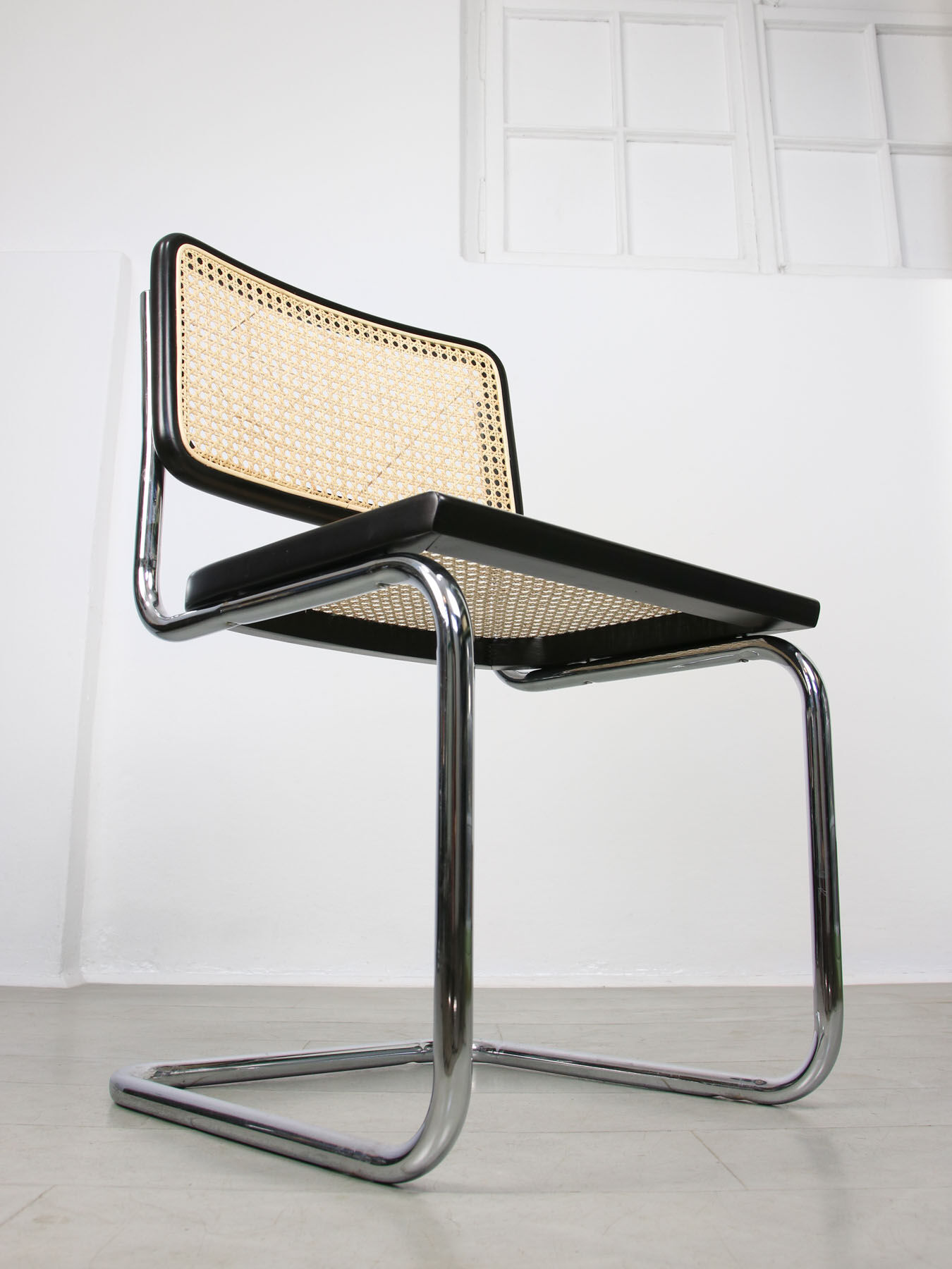 Vintage black B32 Cesca Chair by Marcel Breuer, 90s