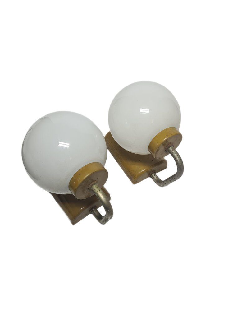 Vintage sconces, Poland, 1970s, set of 2