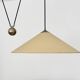 Large Adjustable Pendant Lamp with Counterweight by Florian Schulz