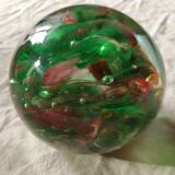 Murano 1960 glass parchment paper press