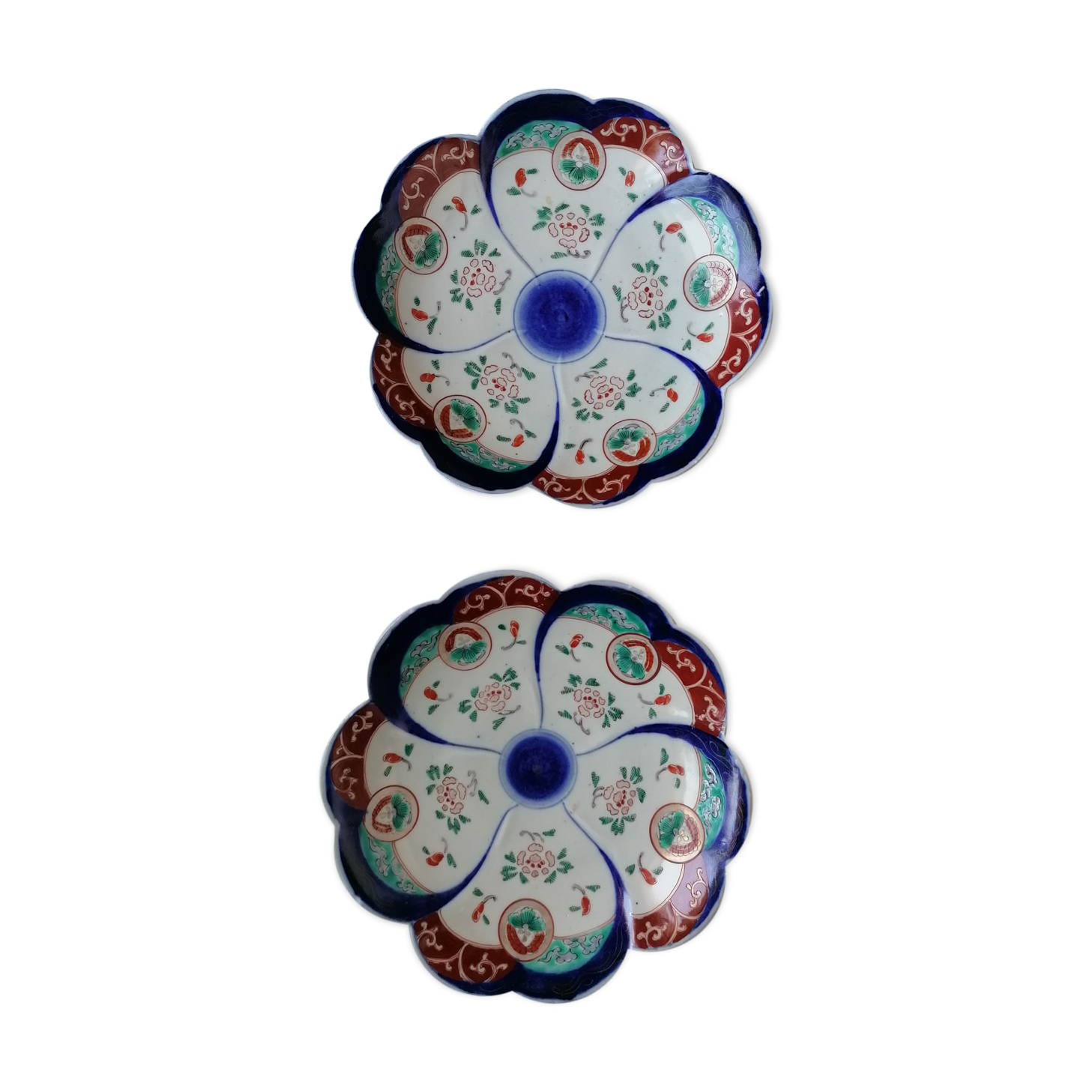 Pair plates Imari