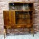 Unique art deco cabinet with drawers. Poland 1950s