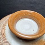 Pot with lid in stoneware vallauris