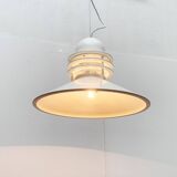 Maxi Nyhavn suspension Danish mid-century by Alfred Homann and Ole v. Kjær for Louis Poulsen