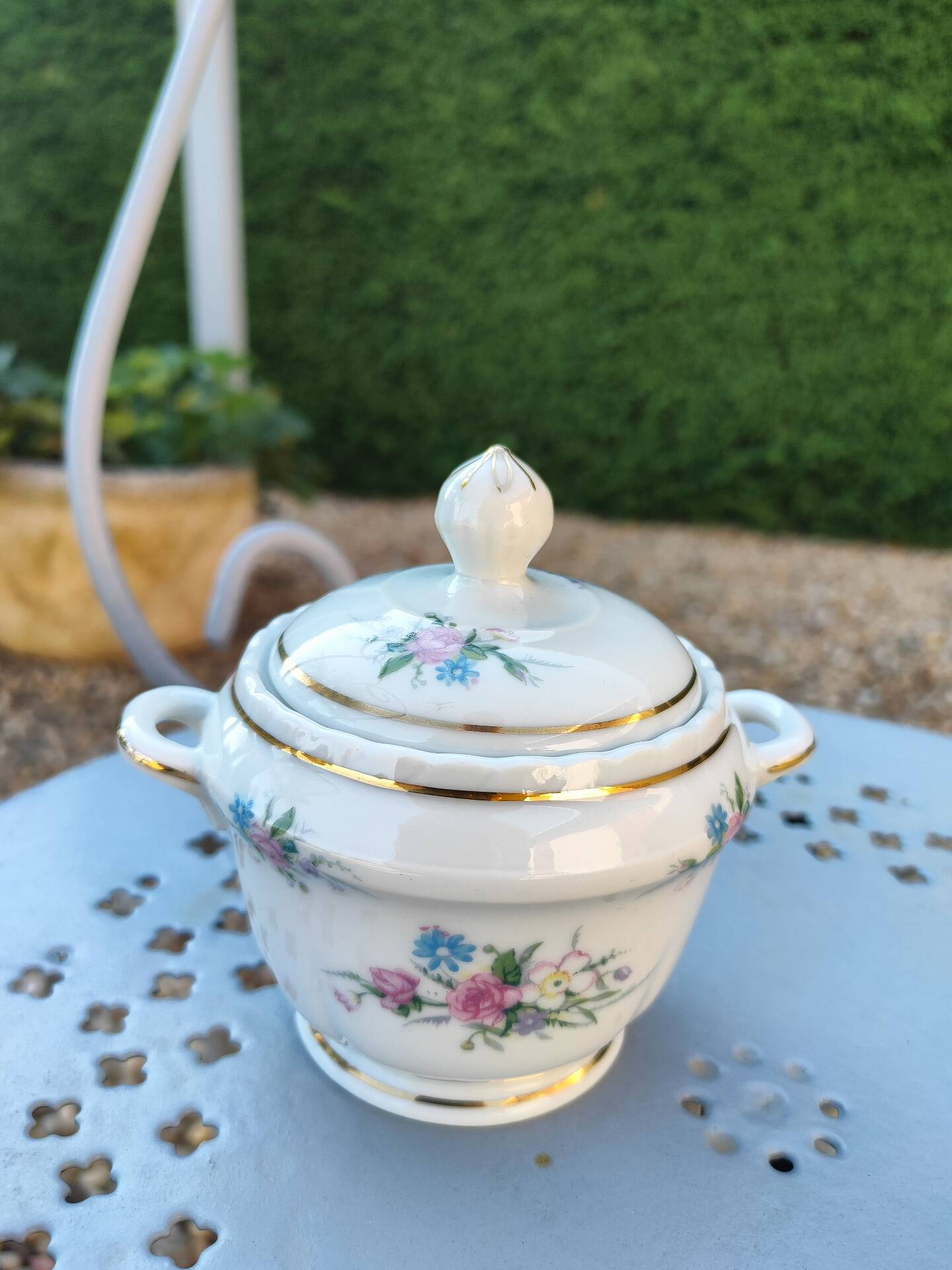 Antique sugar bowl