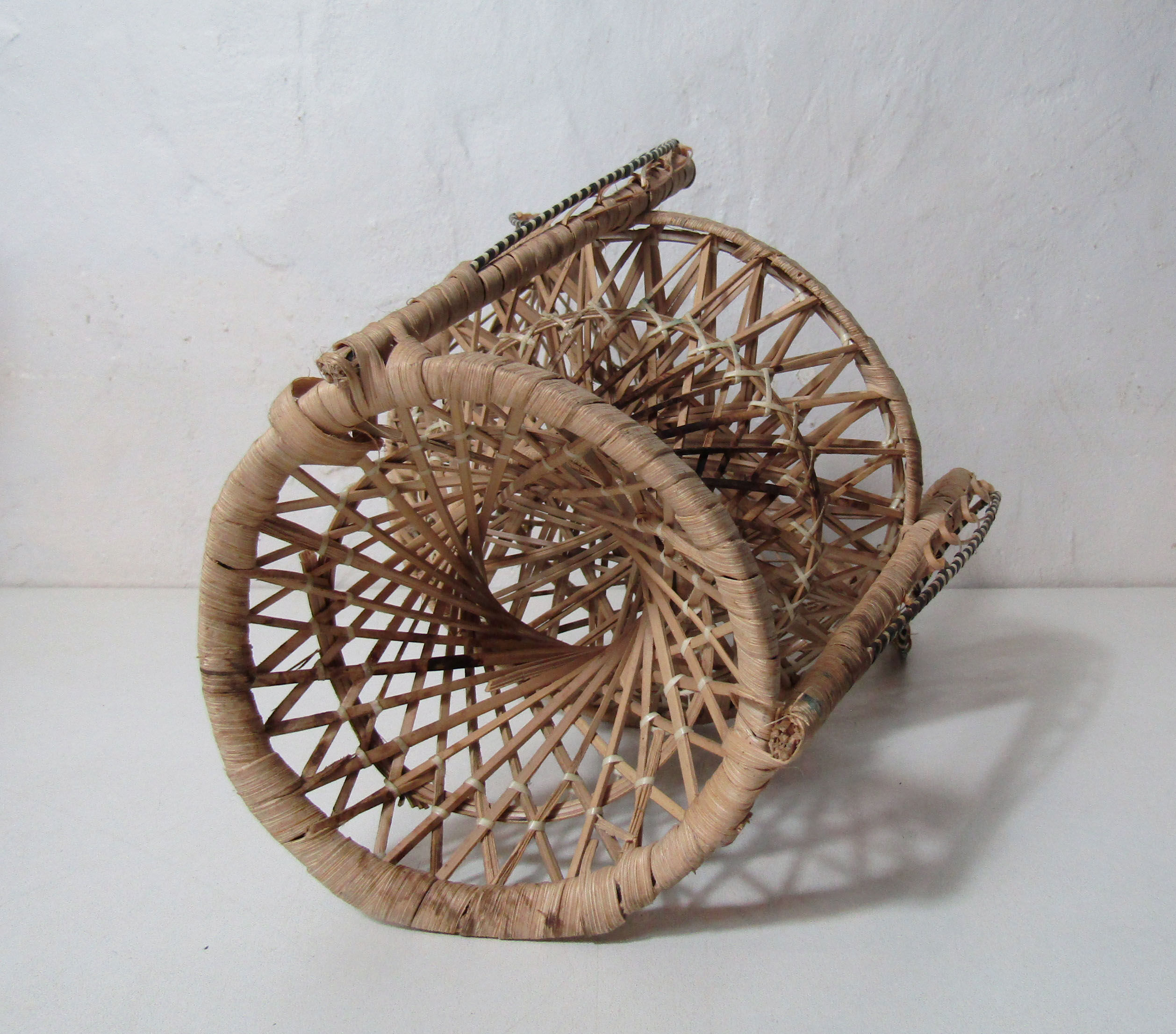 Vintage Emmanuelle rattan chair