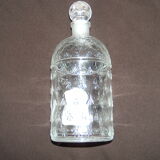 Bottle bottle of perfume Guerlain eau de Cologne vintage rooster 250 ml empty