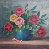 Flower painting table