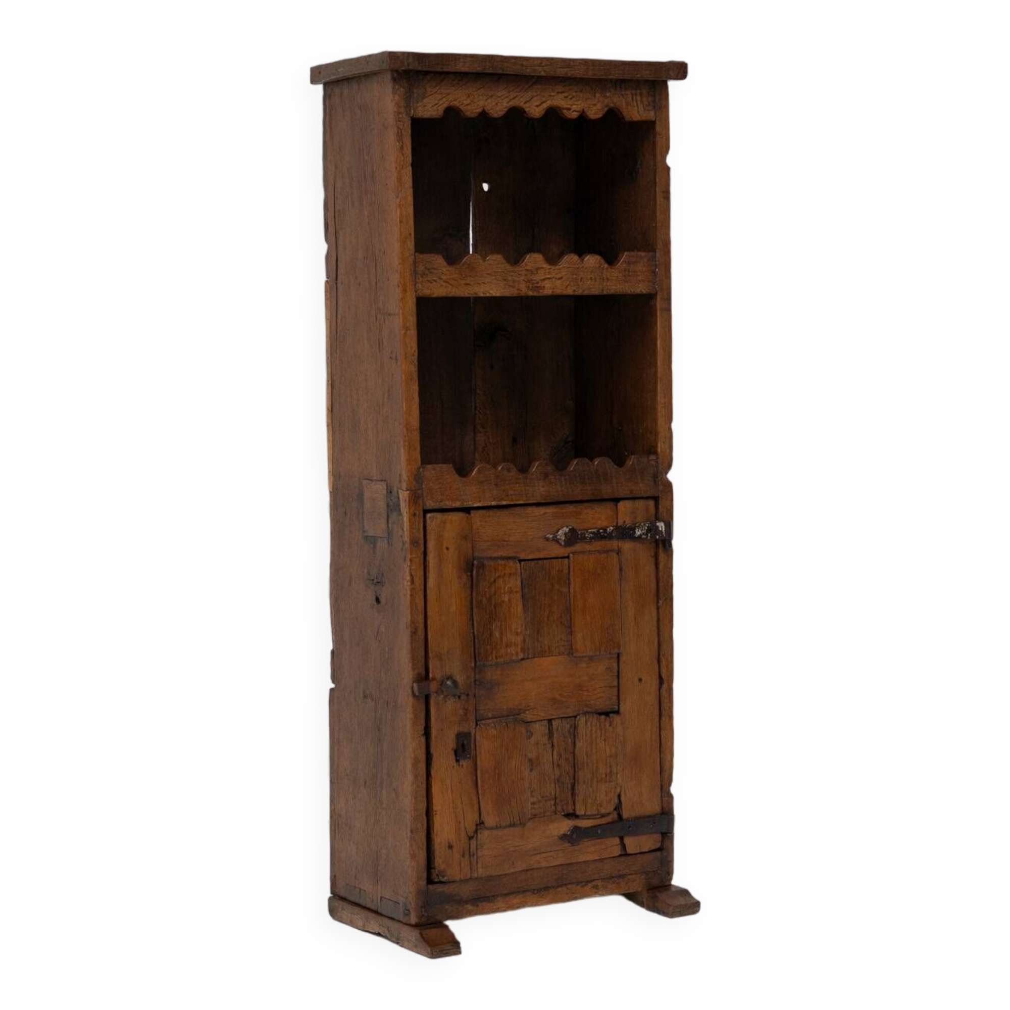 Rustic folk art travail populaire cabinet, france 19th century