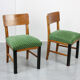 Chaises à manger art déco vintage
