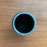 West German Fat Lava ceramic vase in Mid-Century style from the 1960s by Scheurich.