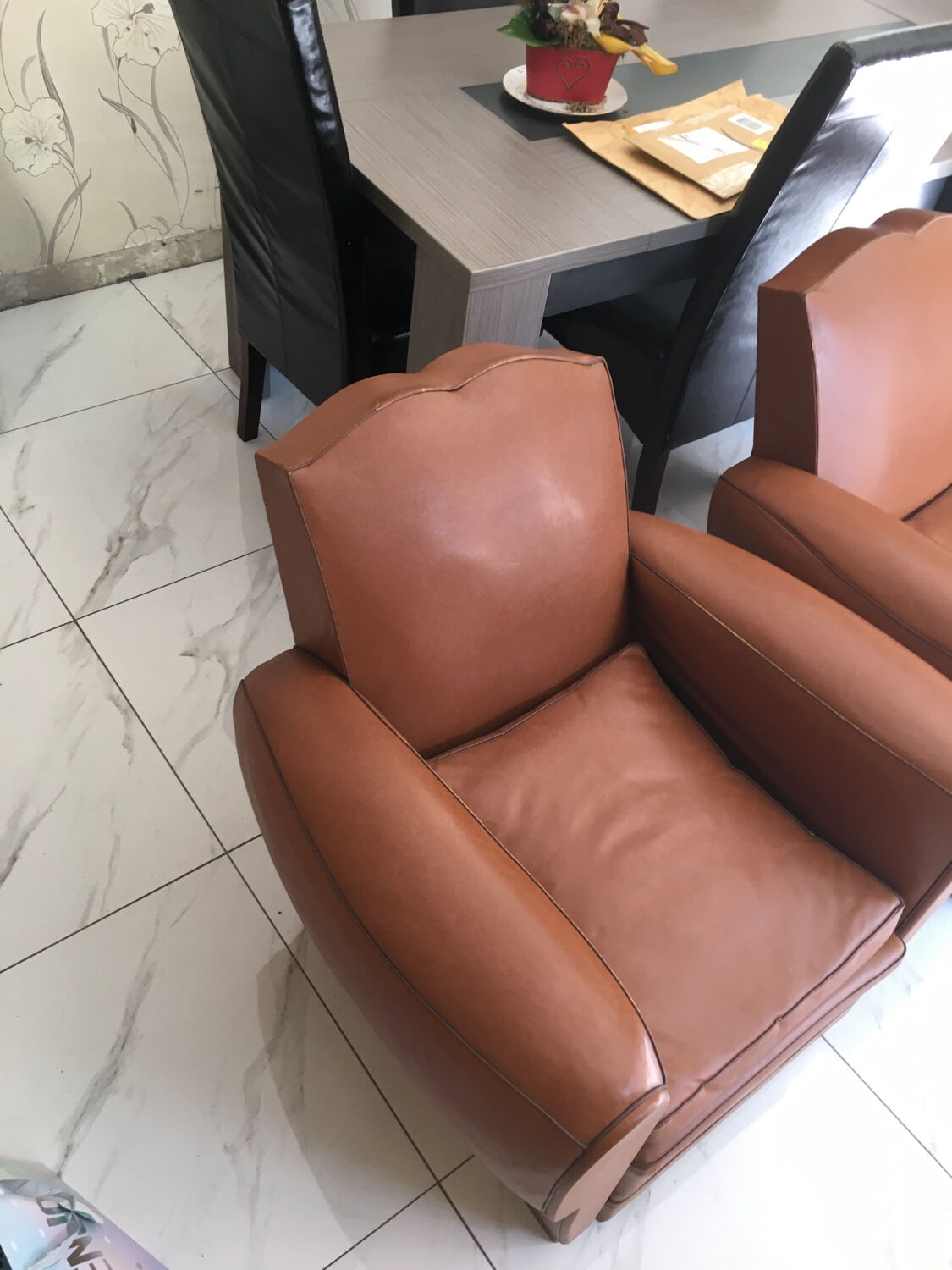 2 Moustache club chairs