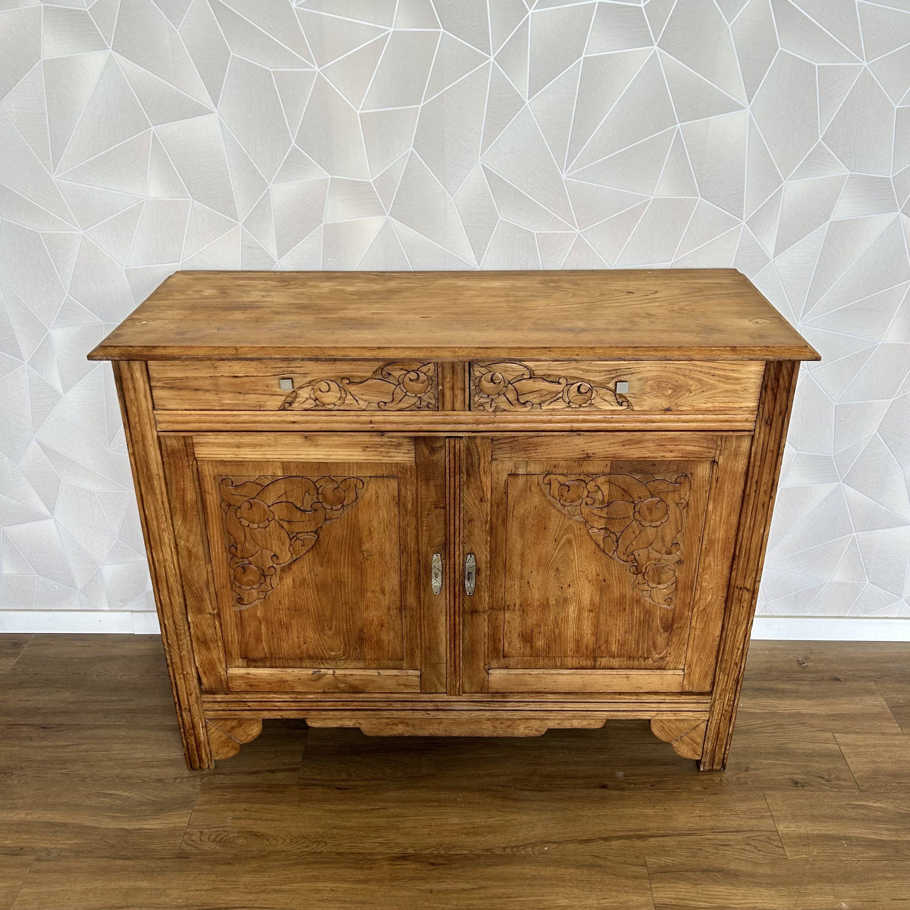 Parisian art nouveau stripped buffet