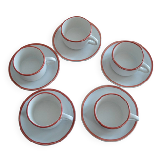 Set of 4 Salisn mugs