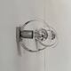 Pair of vintage wall sconces, curved chrome-plated metal, France, 1970