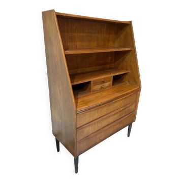 secrétaire scandinave en teck 1960