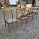 4 Scandinavian chairs from the 1960s
