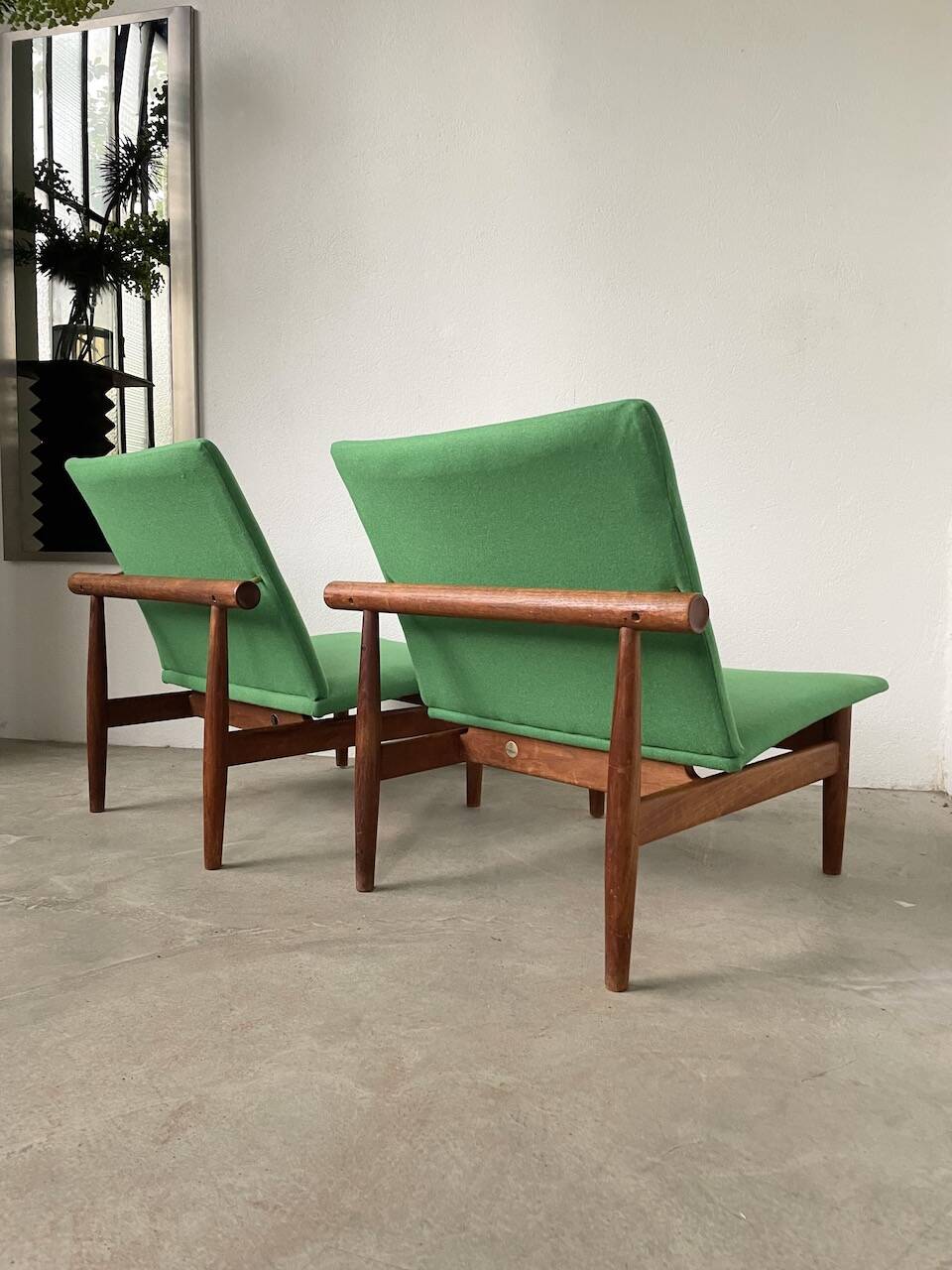 Pair of Finn Juhl Armchair model “Japan” France & Son
