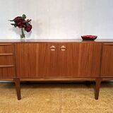 Mid-Century Retro Vintage Teak Sideboard by McIntosh Torpedo 1960s