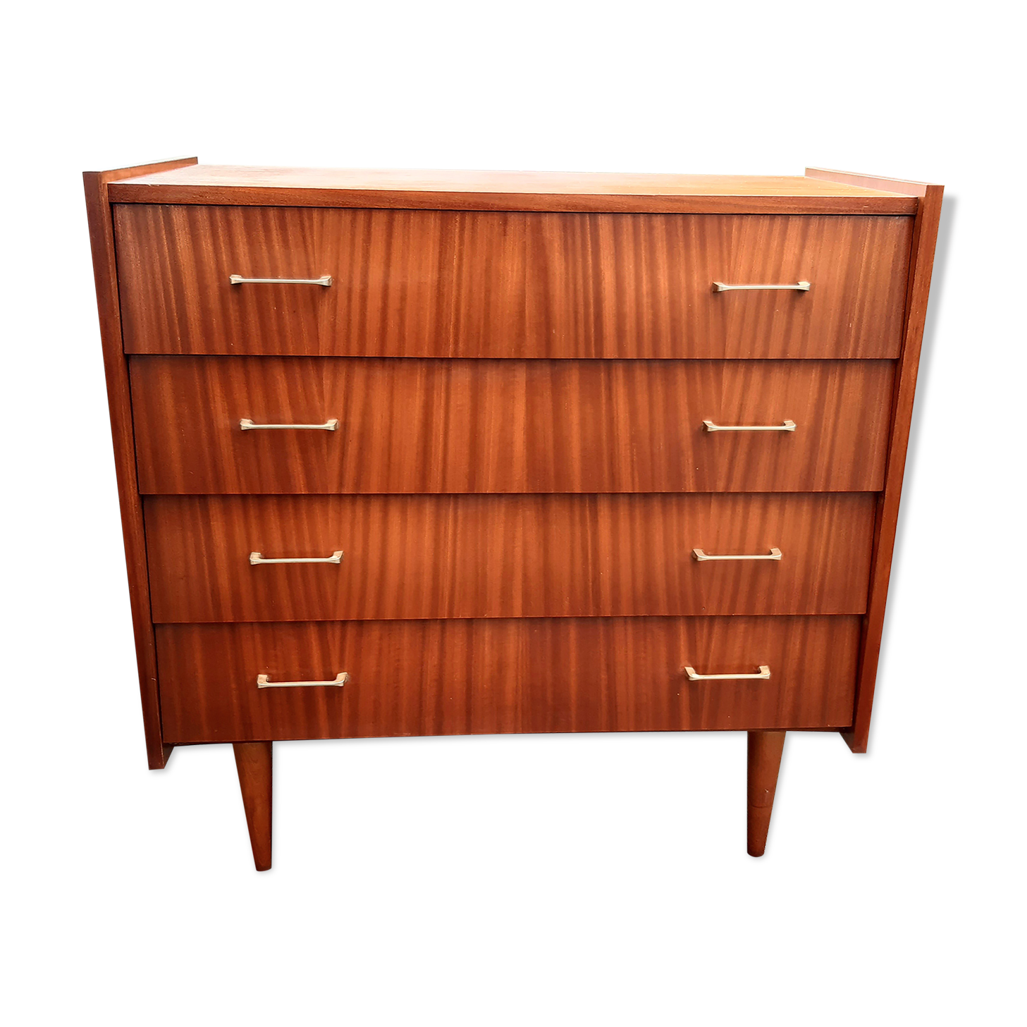 Vintage chest of drawers spindle feet