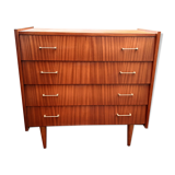 Vintage chest of drawers spindle feet