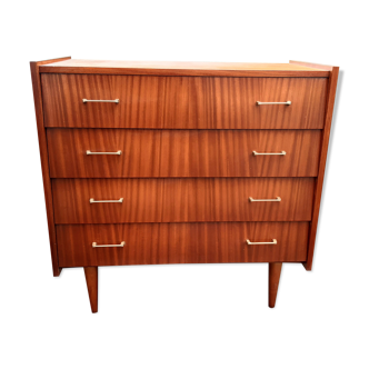 Vintage chest of drawers spindle feet