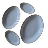 Lot plats ovales anciens Limoges