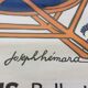 Original lithography anis la comete ill. joseph hemard 60 x 80 cm 1925 pastis