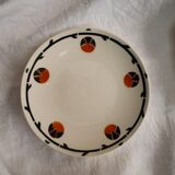 Set of 4 dessert plates Badonviller - Barcarolle pattern