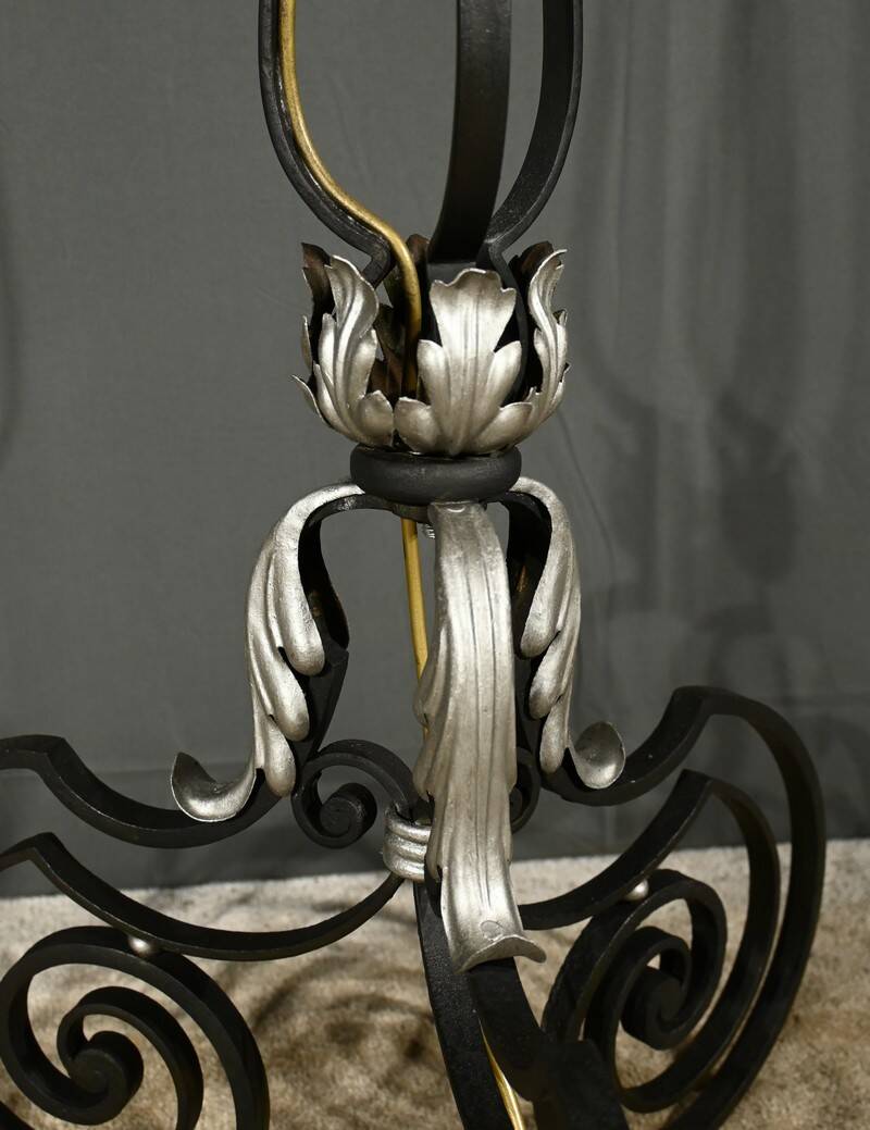 Wrought Iron Floor Lamp 1940