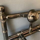 Wall-mounted coat rack in wood 1900